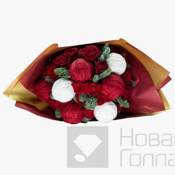 Букет новогодний уют
